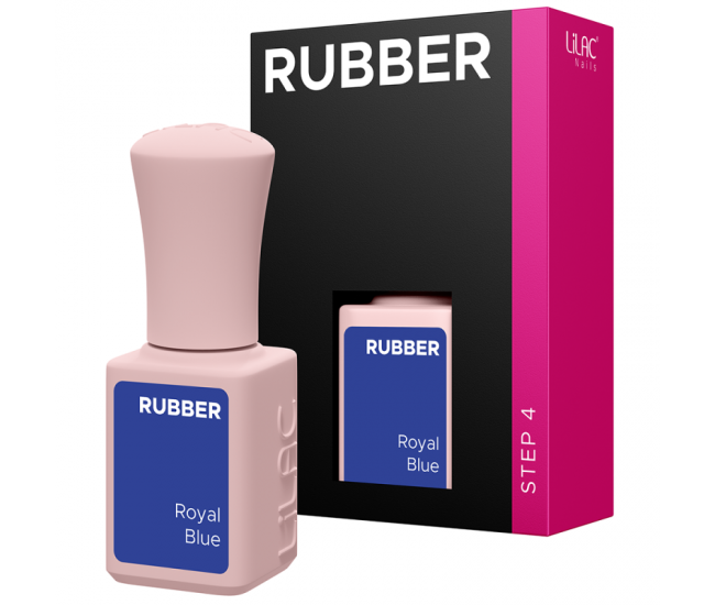 Oja semipermanenta Lilac Rubber Royal Blue