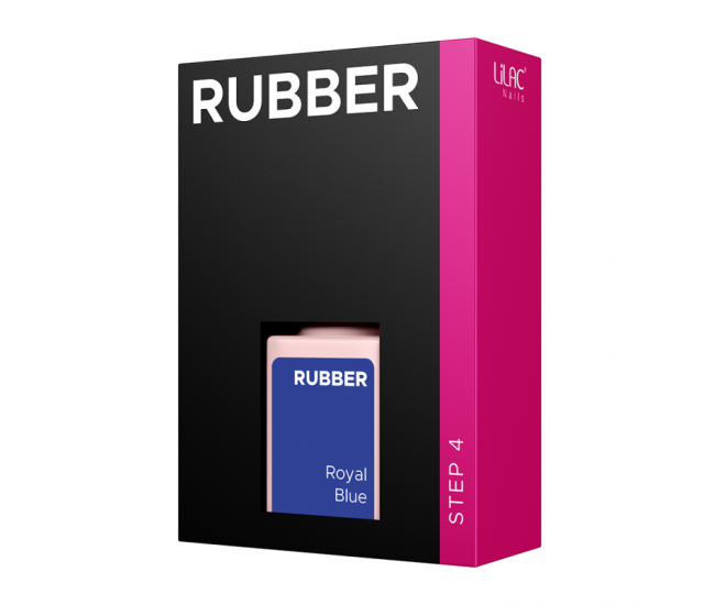 Oja semipermanenta Lilac Rubber Royal Blue