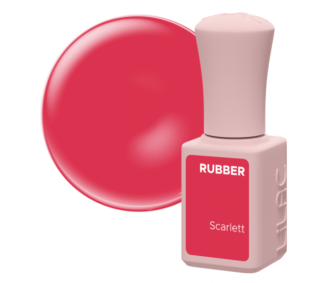 Oja semipermanenta Lilac Rubber Scarlett