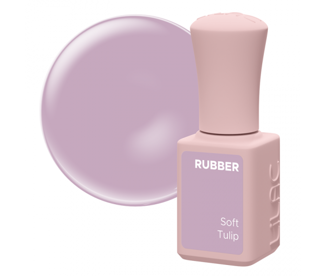 Oja semipermanenta Lilac Rubber Soft Tulip