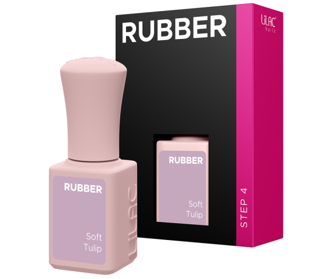 Oja semipermanenta Lilac Rubber Soft Tulip