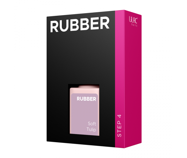 Oja semipermanenta Lilac Rubber Soft Tulip