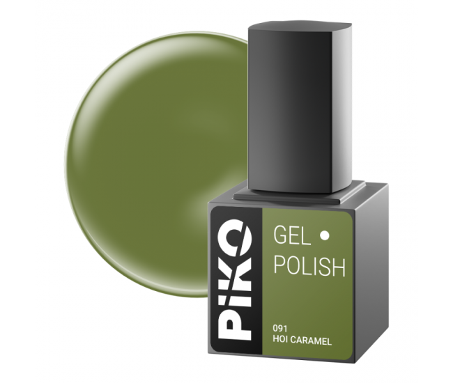 Oja semipermanenta Piko, 10ml, 091 Hoi Caramel