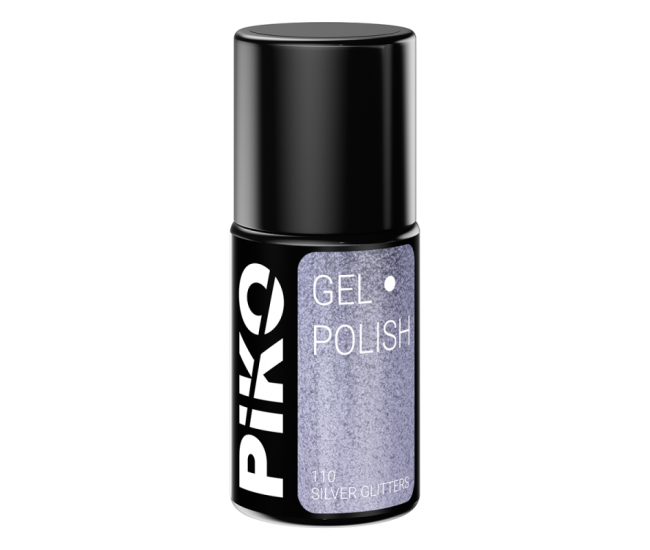 Oja semipermanenta Piko, 7 g, 110 Silver Glitters