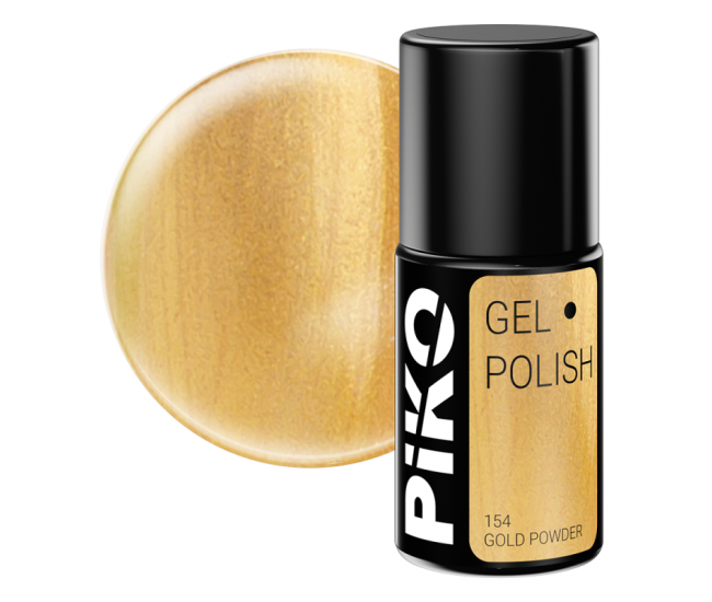Oja semipermanenta Piko, 7 g, 154 Gold Powder