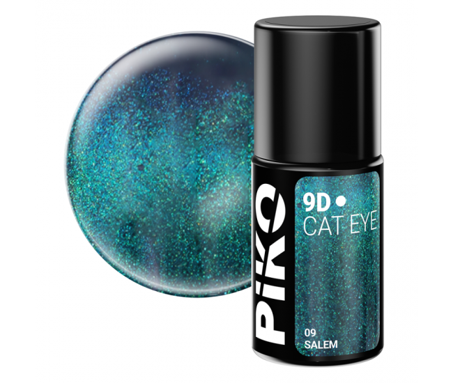 Oja semipermanenta Piko, 9D Cat Eye, 7 g, 09 Salem