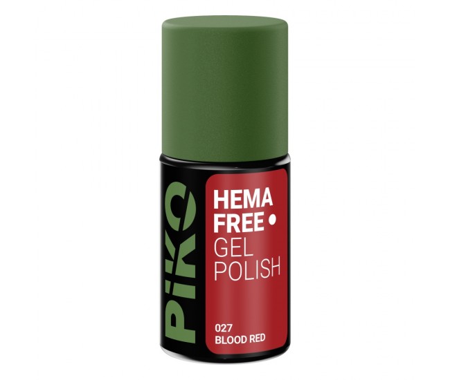 Oja semipermanenta Piko Hema Free 027 Blood Red