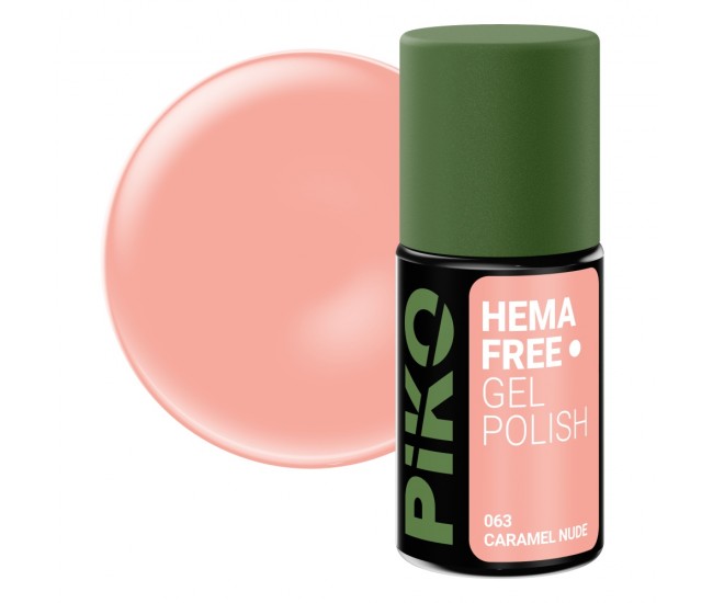 Oja semipermanenta Piko Hema Free 063 Caramel Nude