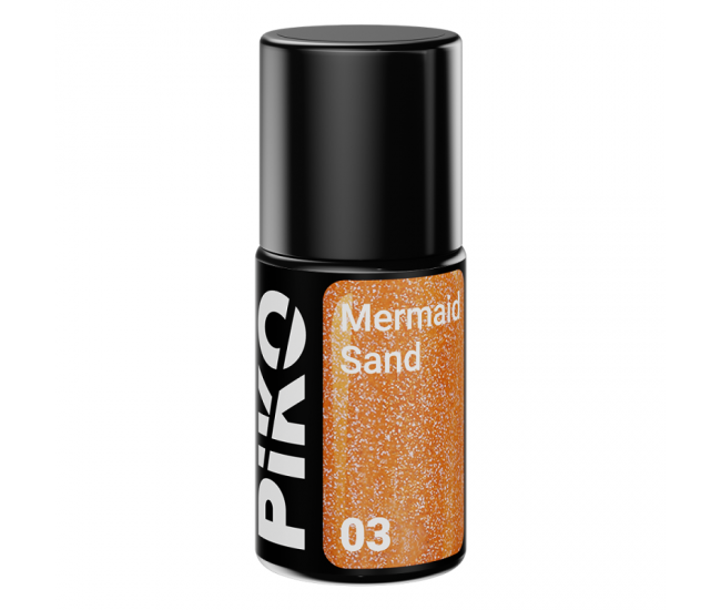 Oja semipermanenta Piko, Mermaid Sand, 7 g, 03, Translucent Orange