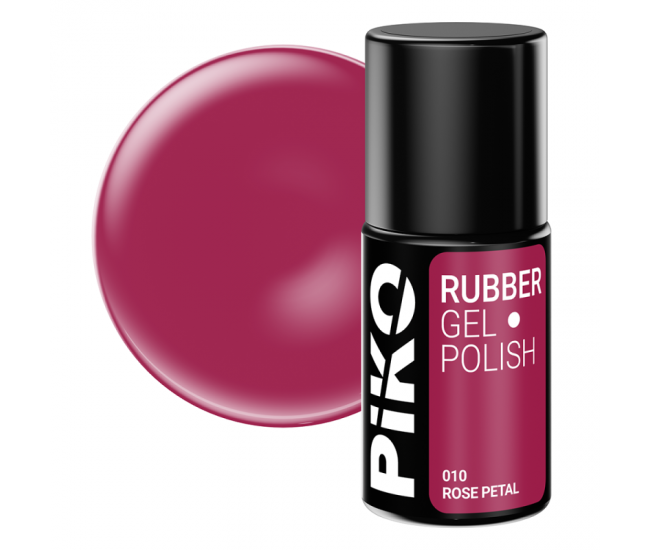 Oja semipermanenta Piko, Rubber, 7ml, 010 Rose Petal