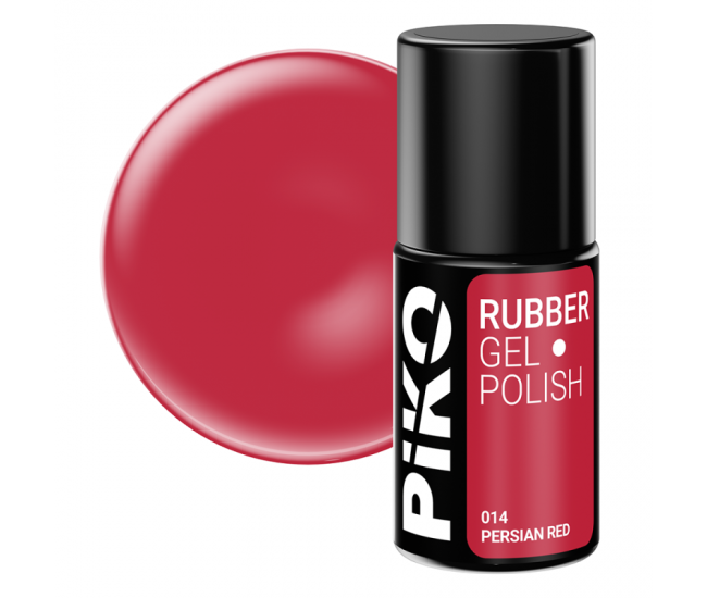 Oja semipermanenta Piko, Rubber, 7ml, 014 Red