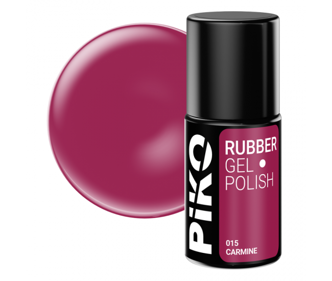 Oja semipermanenta Piko, Rubber, 7ml, 015 Carmine