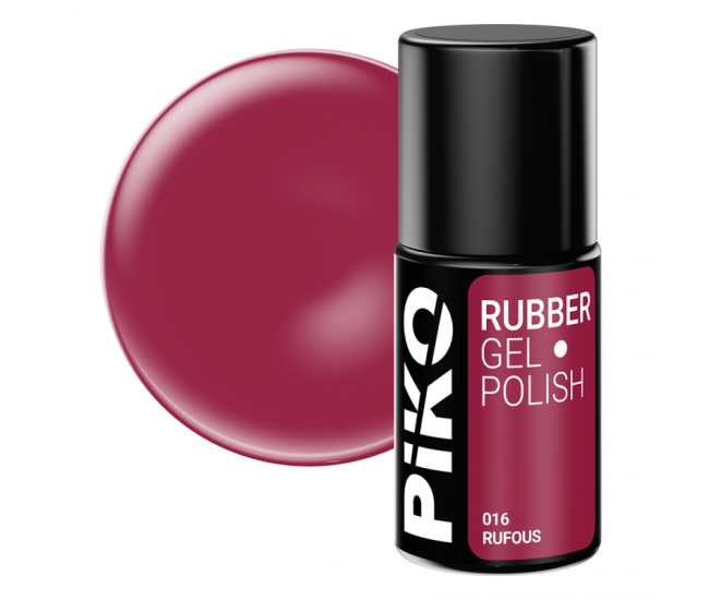 Oja semipermanenta Piko, Rubber, 7ml, 016 Rufous