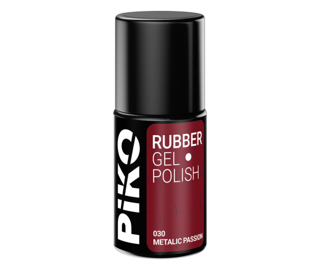 Oja semipermanenta Piko, Rubber, 7ml, 030 Metalic Passion