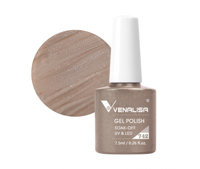 Oja semipermanenta Venalisa, 7.5 ml, nuanta 742