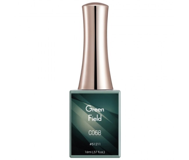 Oja semipermanenta Canni, Green Field, 16 ml, c068 Oja semipermanenta Canni, Green Field, 16 ml, c068