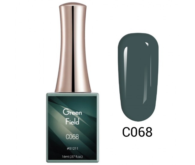 Oja semipermanenta Canni, Green Field, 16 ml, c068 Oja semipermanenta Canni, Green Field, 16 ml, c068