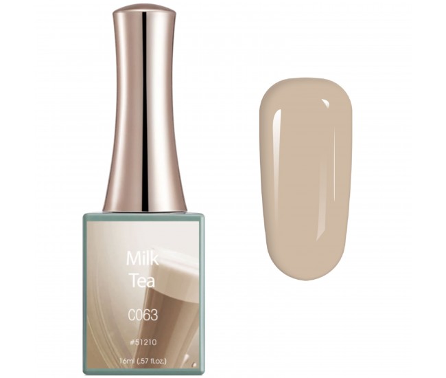 Oja semipermanenta Canni, Milk Tea, 16 ml, c063 Oja semipermanenta Canni, Milk Tea, 16 ml, c063