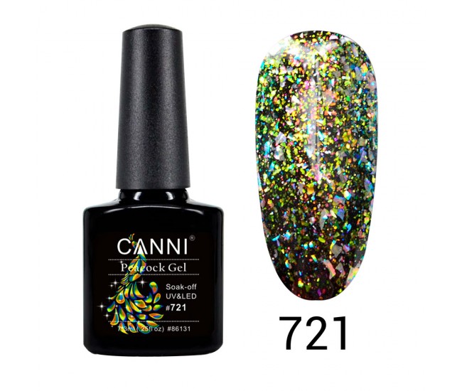 Oja semipermanenta, Canni, Peacock 721 Oja semipermanenta, Canni, Peacock 721