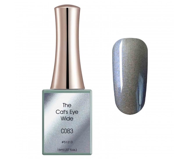 Oja semipermanenta Canni, The Cat's Eye Wide, 16 ml, c083 Oja semipermanenta Canni, The Cat's Eye Wide, 16 ml, c083