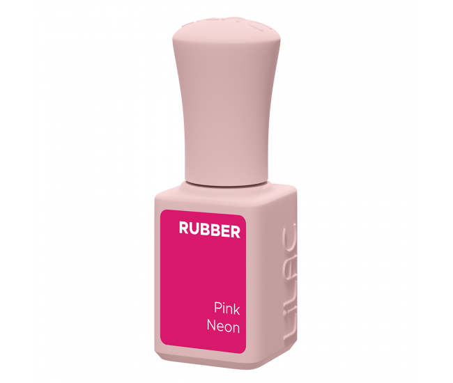 Oja semipermanenta Lilac Rubber Pink Neon 6 g