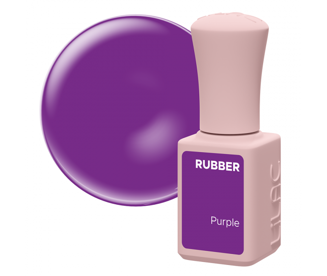 Oja semipermanenta Lilac Rubber Purple 6 g
