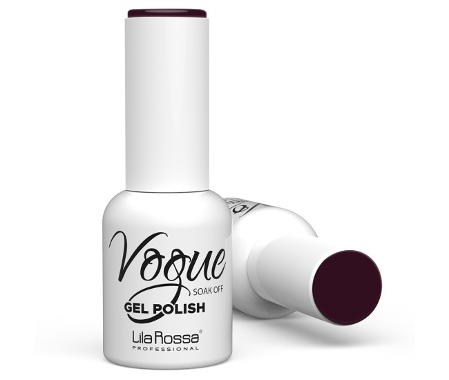 Oja semipermanenta Lila Rossa Vogue 12 plum lucios 10 ml Oja semipermanenta Lila Rossa Vogue 12 plum lucios 10 ml
