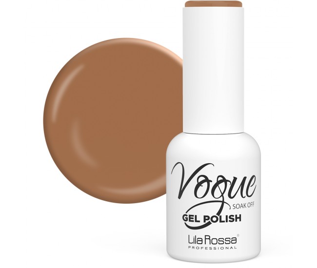 Oja semipermanenta Lila Rossa Vogue 74 desert sand lucios 10 ml Oja semipermanenta Lila Rossa Vogue 74 desert sand lucios 10 ml