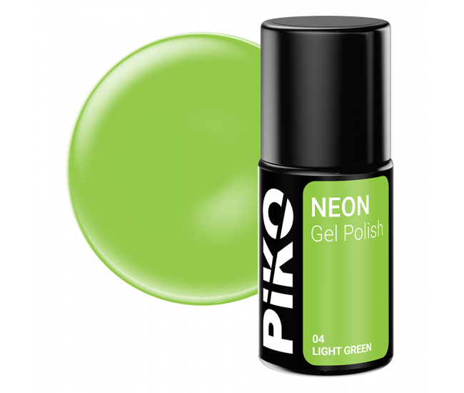 Oja semipermanenta Piko, Neon, 7 g, 04, Verde deschis