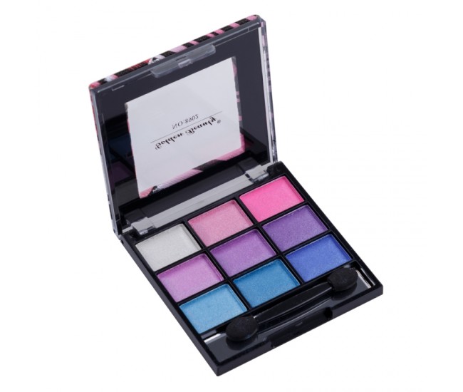 Paleta fard,  Golden Beauty, 9 culori