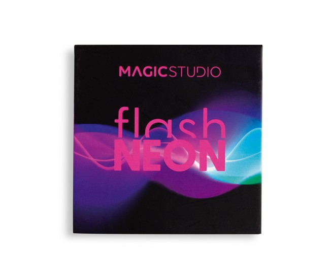 Paleta fard de ochi  Magic Studio Flash Neon
