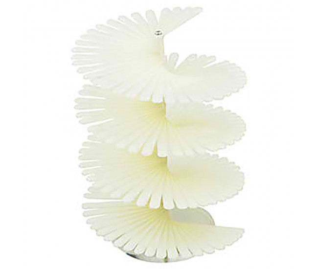 Paletar expunere culori, Display prezentare, spirala, 120 tipsuri, alb natur