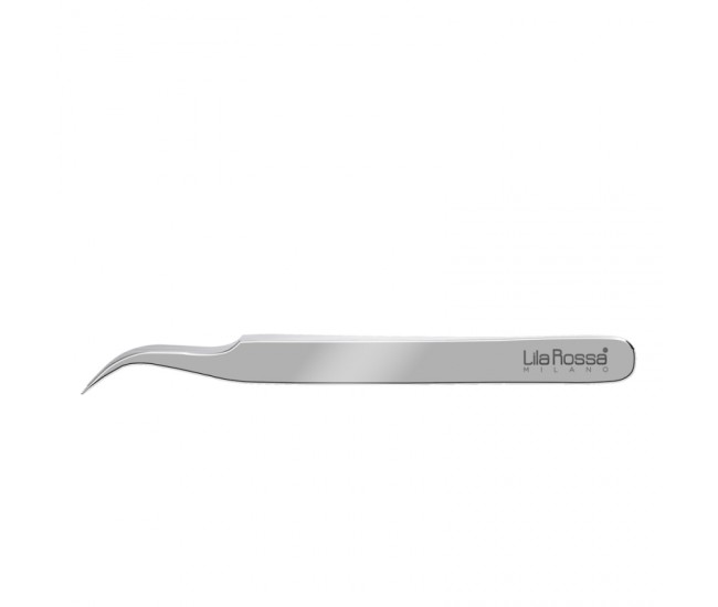 Penseta pentru gene Lila Rossa, Smart, din otel inoxidabil, varf ascutit, model lrs-1002