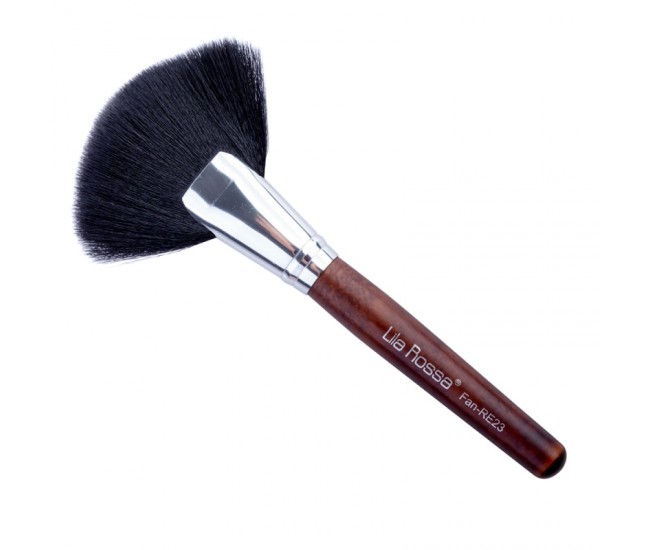 Pensula evantai pentru iluminator, Lila Rossa, Luna, re23