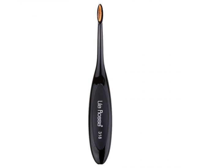 Pensula ovala makeup Lila Rossa, pentru sprancene, nr 318