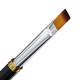 Pensula pentru gel uv, Lila Rossa, maner cu cristale, nb102-10