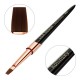 Pensula unghii Flat Gel brush Lila Rossa VIP Premium Kolinsky #6
