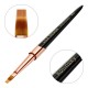 Pensula unghii Ombre Brush Lila Rossa VIP Premium Kolinsky #4