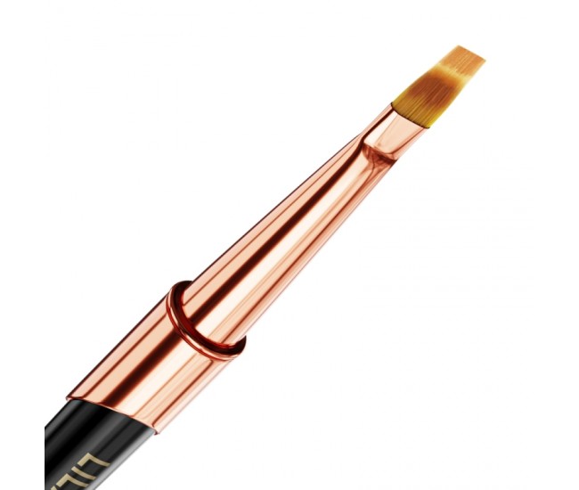 Pensula unghii Ombre Brush Lila Rossa VIP Premium Kolinsky #4