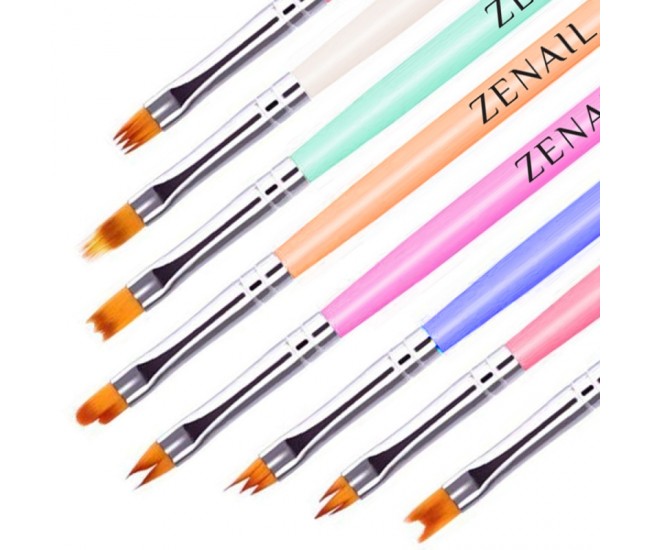 Pensula unghii Pensule Unghii set 8
