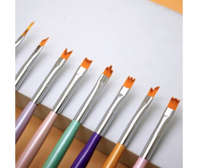 Pensula unghii Pensule Unghii set 8
