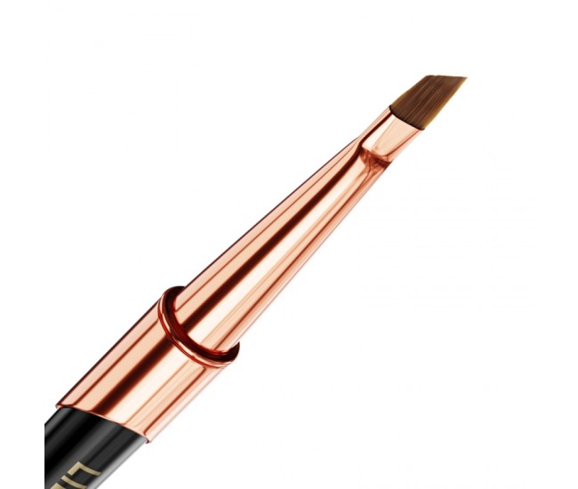 Pensula unghii Slant brush Lila Rossa VIP Premium Kolinsky #4
