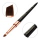 Pensula unghii Slant brush Lila Rossa VIP Premium Kolinsky #6