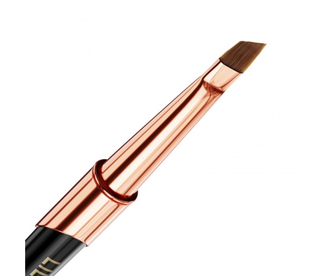Pensula unghii Slant brush Lila Rossa VIP Premium Kolinsky #6