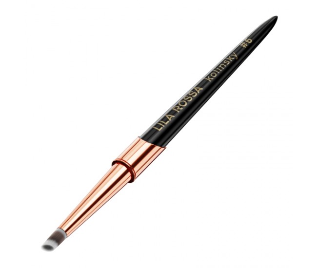 Pensula unghii Slant Ombre Lila Rossa VIP Premium Kolinsky #6