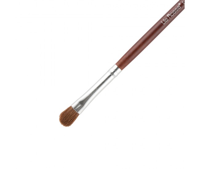 Pensula plata pentru aplicare fard, Lila Rossa, Luna, re6 Pensula plata pentru aplicare fard, Lila Rossa, Luna, re6