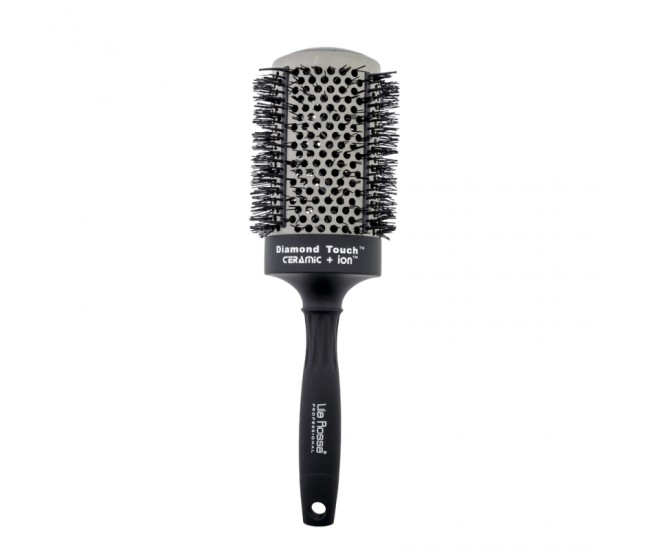 Perie profesionala Lila Rossa Diamond Touch, din ceramica, neagra, dt65