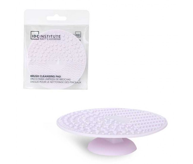 Pad pentru curatarea pensulelor din silicon purple IDC INSTITUTE BRUSH CLEANSING PAD