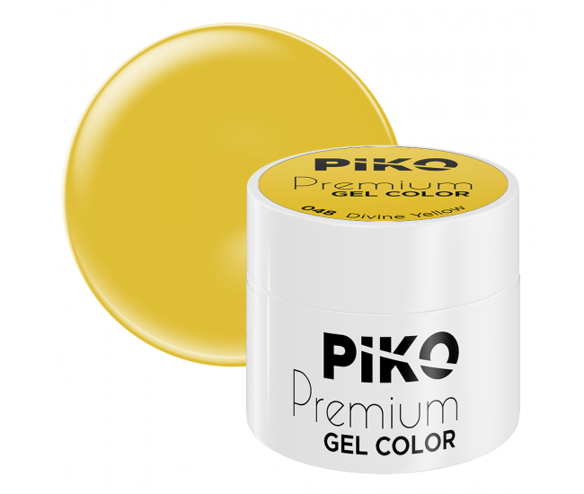 Gel color Piko, Premium, 5g, 048 Yellow