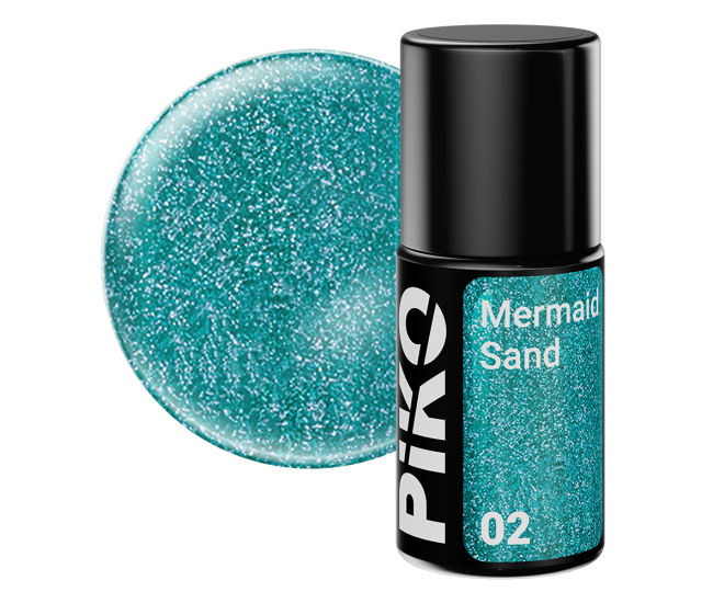 Oja semipermanenta Piko, Mermaid Sand, 7 g, 02, Dark Aquamarine